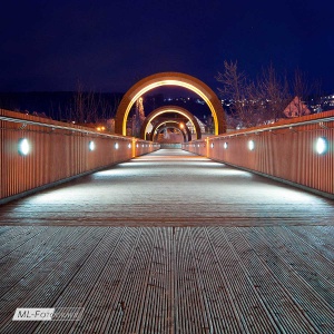 Fußgängerbrücke in PlochingenFußgängerbrücke in Plochingen