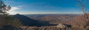 Panorama blick vom Wilhelmsfels